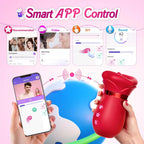 App-Control vibrator effectief ontwerp, lik vibrator en tong vibrator voor optimale stimulatie en gebruiksgemak