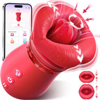 App-Control vibrator effectief ontwerp, lik vibrator en tong vibrator voor optimale stimulatie en gebruiksgemak
