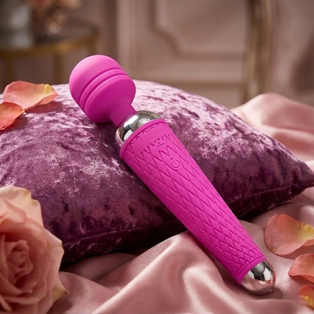 Wand Vibrator 16 Standen | Velvet Pulse Mini-Wand | Lusties.
